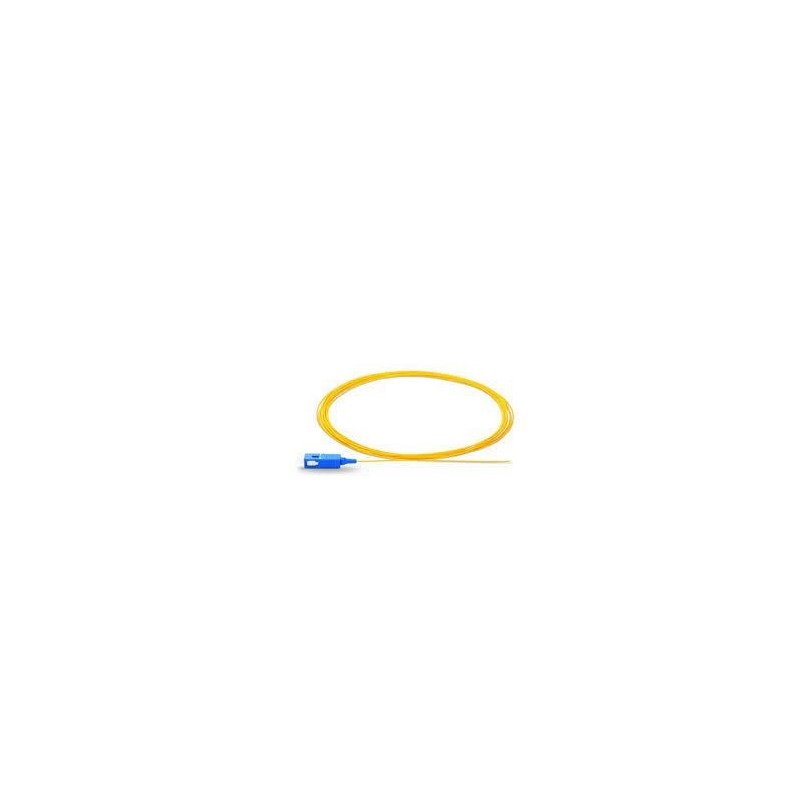Pigtail Fibre Optique LC UPC 12 Brins Monomode 1.5m - Faible Perte Insertion, Virole Céramique, Pour Réseaux LAN, CATV Et Télécom