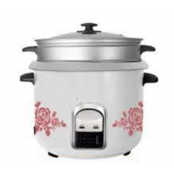 TRUST 1.8L DRUM COOKER WITH STEAMER TRC-180S W