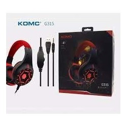 Casque Micro Gamer KOMC G306 Militaire USB - Vente en Ligne sur Las