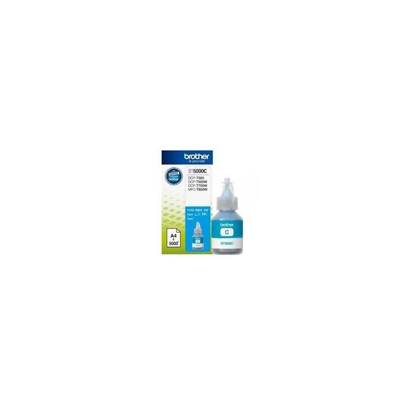 Bouteille D'encre BROTHER BT5000 Cyan